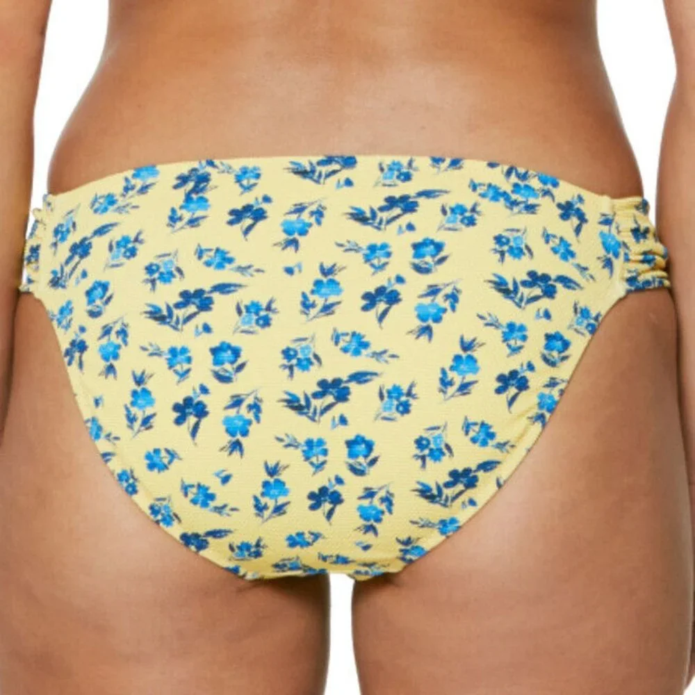 Jessica Simpson Floral Delight Side Shirred Hipster